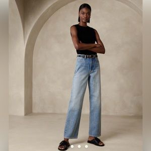 NWT Banana Republic Mid-Rise Stovepipe Jean Size 27